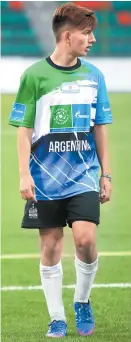  ??  ?? La representa­ción de Argentina