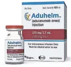  ?? PROVIDED BY BIOGEN VIA AP ?? Aducanumab, sold under the name Aduhelm, drew scrutiny for its approval and pricing.