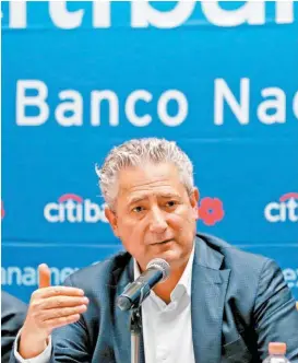  ?? NELLY SALAS ?? Ernesto Torres Cantú, CEO del grupo financiero.
