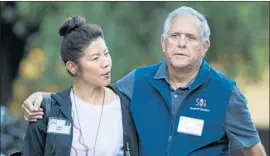  ?? Drew Angerer Getty Images ?? “I FULLY support my husband,” Julie Chen wrote in a statement on Twitter. Moonves and Chen, who hosts CBS’ “The Talk,” have been married since 2004.