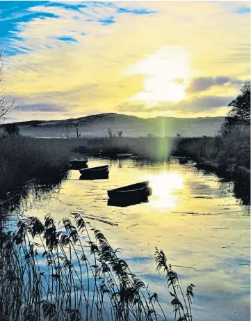  ??  ?? “An easy walk from Errol, Port Allen is now a sheltered, sleepy inlet of the Tay,” says John Crichton of Forfar, who took the photograph. “At one time, it was a community of 200 souls and, complete with a meal mill, a major exporter of grain from the Carse of Gowrie. In earlier years, Port Allen was the terminus of a ferry from Fife.”