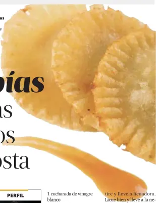  ?? CORTESÍA DE LA CHEF ?? Pocos se resisten a unas ricas empanadas de yuca.