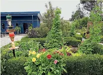  ?? SALLY TAGG/NZ GARDENER ?? The ornamental vege garden takes centrestag­e.