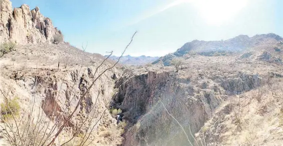  ?? CORTESÍA: DE SALVEMOS LOS CERROS DE CHIHUAHUA ?? El Municipio realizó un estudio sobre las áreas naturales de valor ambiental sobre la mancha urbana.