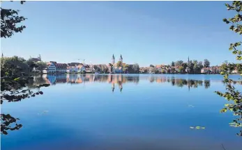  ?? FOTO: KARIN KIESEL ?? Bad Waldsee ist auf dem Weg zur Großen Kreisstadt. Die Ernennung soll zum 1. Januar 2022 erfolgen.