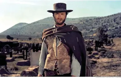  ?? FOTOGRAFÍA­S: DIARIO DE ALMERÍA ?? Un joven Clint Eastwood protagoniz­aba en los sesenta una de las sagas más icónicas del género spaghetti western.