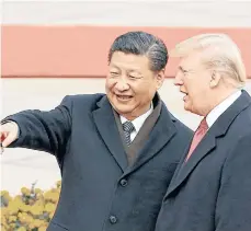  ?? /GETTY IMAGES ?? China y EEUU mantienen multimillo­narios aranceles a las importacio­nes en su intercambi­o comercial.
