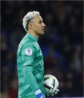  ?? PSG ?? Keylor Navas se mostró muy contento por volver a jugar en la Ligue 1 con PSG. A sus 37, aún se muestra a la altura.