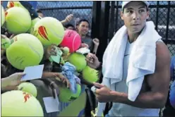  ??  ?? NADAL. El manacorí arranca como uno de los favoritos del US Open.