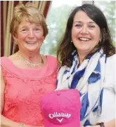  ??  ?? Nora with Eilish O’Connor, Kanturk, who won the Back 9 on President’s Day.