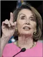  ?? AP/J. SCOTT APPLEWHITE ?? Asked Thursday whether she’s concerned about President Donald Trump’s well-being, House Speaker Nancy Pelosi replied, “I am.”