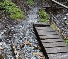  ?? LPD, TRAUSSNIG ?? Die Klamm wurde zum Schauplatz der Tragödie