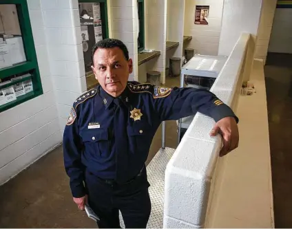  ?? Brett Coomer / Staff file photo ?? Secretary of Homeland Security Alejandro Mayorkas said Harris County Sheriff Ed Gonzalez, above, is “well-suited to lead ICE.”