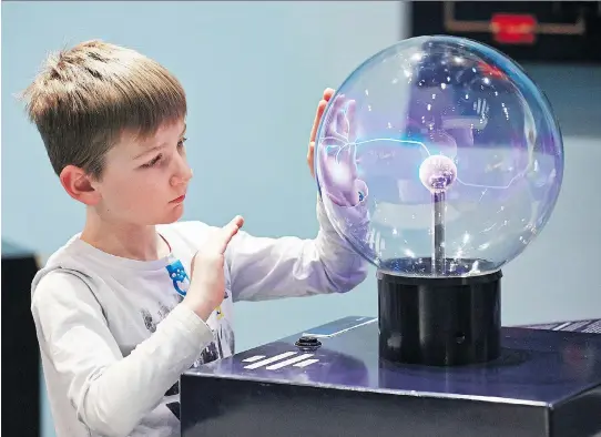  ?? HYDRO-QUÉBEC ?? You might be shocked to learn about Hydro-Québec’s Électrium, where workshops are being held throughout March Break for children ages 6 and up.