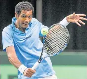  ?? AP ?? Ramkumar beat Canada's Brayden Schnur 57, 76( 4), 75, 75.