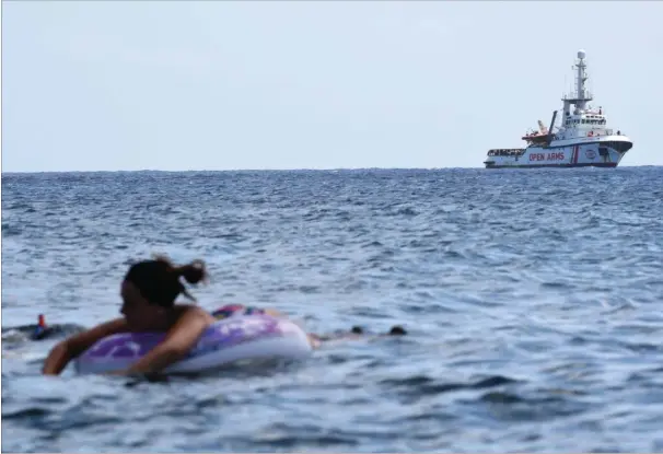  ??  ?? Danmark er modstander af en aftale om omfordelin­g af migranter reddet til havs.
Foto:
Guglielmo Mangiapane/Reuters