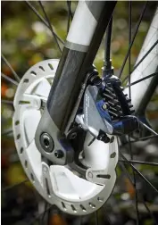  ??  ?? Mudguard mounts increase the Pro’s versatliit­y