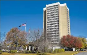  ?? STAFF FILE PHOTO BY ANGELA LEWIS FOSTER ?? Jaycee Tower, located at 500 W. M.L. King Blvd., is slated to undergo a $10.5 million renovation starting this summer.