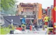  ?? FOTO: DPA ?? Der Müllwagenf­ahrer soll zu schnell abgebogen sein und so den Unfall verursacht haben.