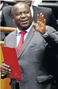  ??  ?? Finance minister Tito Mboweni