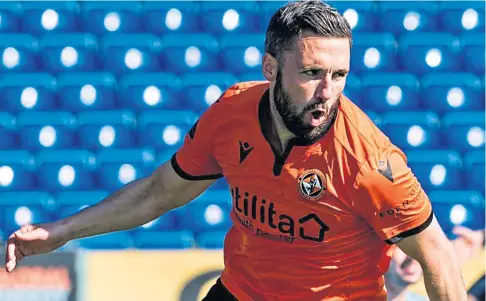  ??  ?? DUNDEE TARGET: United striker Nicky Clark is into the final six months of his contract at Tannadice.