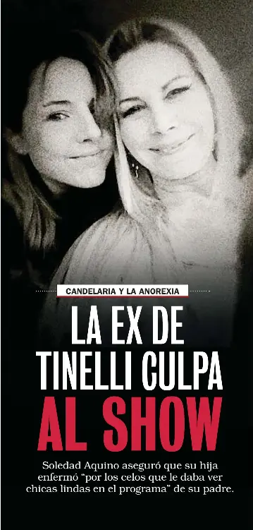 El Drama De Candelaria Tinelli Por La Anorexia Pressreader