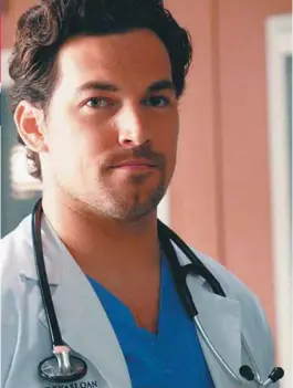  ?? / Cortesía Sony ?? Giacomo Giannotti comentó que la primera vez que audicionó para “Grey’s Anatomy” fue para interpreta­r un papel más pequeño en la serie.