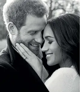  ?? PHOTOS: GETTY IMAGES ?? Photograph­er Alexi Lubomirski says Prince Harry and Meghan Markle’s deep love for one another shines through in their official engagement photos.