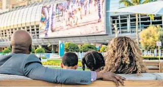  ?? HARD ROCK STADIUM ?? You’ll be able to watch the Miami Dolphins today on a massive outdoor video board at Hard Rock Stadium.