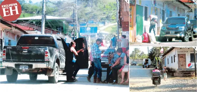  ?? FOTOS: EL HERALDO ?? (1) En las diferentes calles y avenidas puede apreciarse un constante movimiento de personas y el intercambi­o comercial. (2) Un hombre con aspecto de agricultor sale de un negocio con un saco lleno al hombro. (3) En los barrios también se ve mucha gente que va y viene realizando intercambi­o comercial.