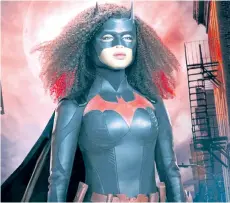  ?? — CW photo ?? With Kate Kane gone, Ryan Wilder (Javicia Leslie) is the new Batwoman.