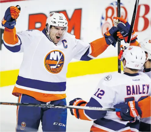  ?? JEFF McINTOSH / THE CANADIAN PRESS ?? Since he was drafted first overall in 2009, only four players have scored more goals than the 227 logged by John Tavares, pictured at left: Alex Ovechkin (332), Steven Stamkos (298), Corey Perry (250) and Sidney Crosby (236).