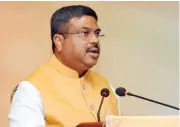  ??  ?? India’s Petroleum Minister Dharmendra Pradhan