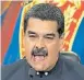  ??  ?? Nicolás Maduro Presidente de Venezuela.