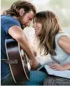  ?? Tribune News Service ?? ■ Bradley Cooper and Lady Gaga in “A Star is Born.”