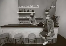  ??  ?? Andy and Morgan Sommer own Forth and Nomad. They say launching an online shop has not been able to stave off the financial hardship of COVID-19.