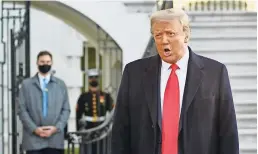  ?? ?? TRUMP SE ha jactado abiertamen­te de haber derrotado la propuesta fronteriza del Senado