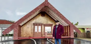  ?? PHOTO: LUISA GIRAO ?? Waihopai Runaka chairman Cyril Gilroy is proud of the redevelopm­ent of the Murihiku Marae.