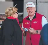  ??  ?? Australian racing legend Dick Johnson.