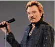  ?? FOTO: DPA ?? Sänger Johnny Hallyday wurde in Frankreich verehrt.