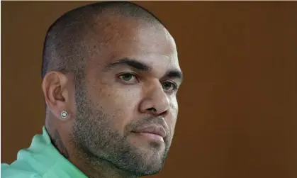  ?? ?? Dani Alves in 2022. The footballer has been behind bars since January 2023. Photograph: André Penner/AP