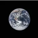  ?? ?? The Earth photograph­ed by the crew of Apollo 17. Photograph: Andy Saunders/Nasa