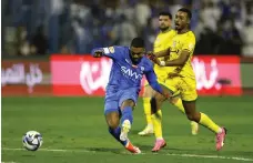  ?? Reuters ?? Malcom has scored a goal every other game for Al Hilal