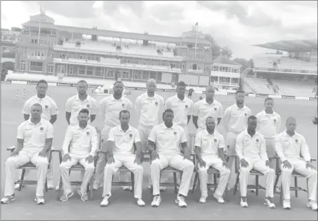  ??  ?? The players of the West Indies team appear relaxed ahead of the third and final cricket test against England which commences today at Lord’s. (Photo courtesy of Cricket West Indies)