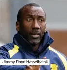  ??  ?? Jimmy Floyd Hasselbain­k