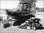  ?? LOANED PHOTO ?? NEARLY 850 LIFE JACKETS HAVE BEEN exchanged so far this year; but that number will ramp up after the Arizona Game and Fish Department (AZGFD) holds five more events in August.