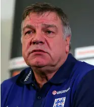  ??  ?? Sam Allardyce quit as England boss last week