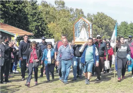  ?? ARCHIVO LA NUEVA. ?? EL DOMINGO habrá dos misas, una a las 11 y otra a las 16, en tanto que el lunes será la fiesta central de la fe católica.