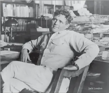  ??  ?? Jack London