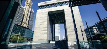  ?? أرشيفية ?? «دبي المالي» يضطلع بدوره كوسيط في نمو القطاع من خلال 40 شركة.